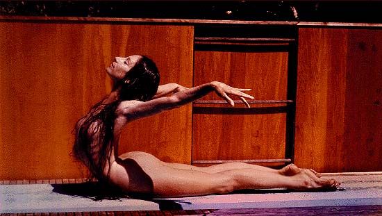 Beautiful Nude Backbend