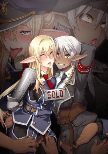 Prisoner Market Trapped Elven Officer