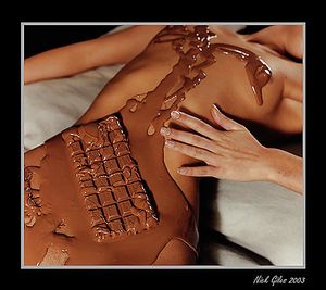 Chocolate covered