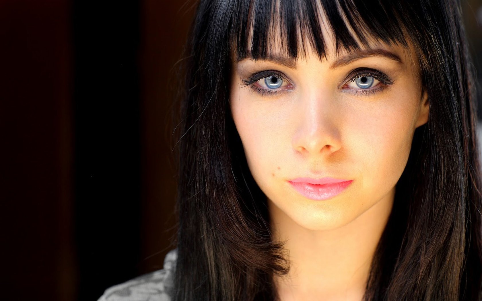 Ksenia Solo, with Eyes that Stare into your Soul