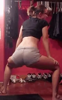 slow motion twerk 1