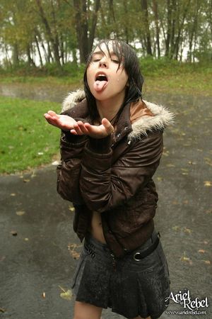 Ariel Rebel in the rain!