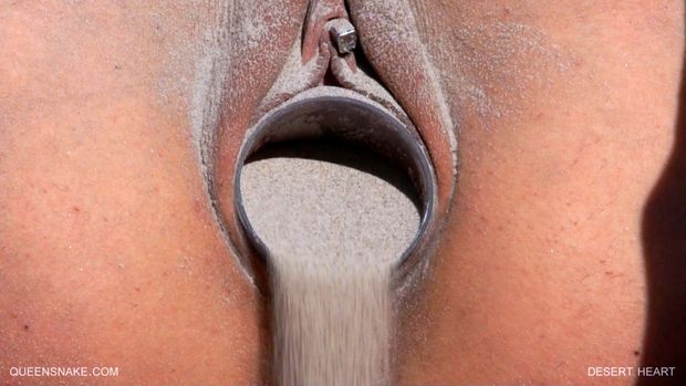 Sand in pussy