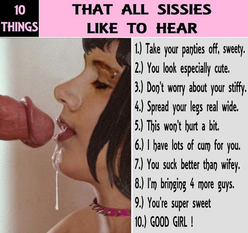 10 Things Sissies Love to Hear