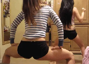 jiggling and bouncing