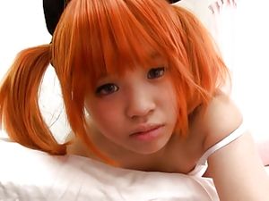 Risa Omomo cosplay fucking
