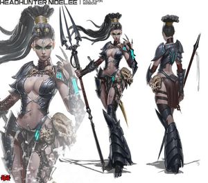 Headhunter Nidalee by Riot Zeronis, League of Legends