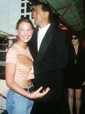 Katherine Heigl groped by Steven Seagal