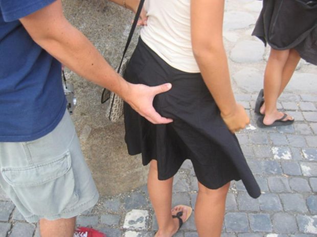 ass grope