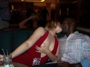 We met him for dinner and she couldn't wait