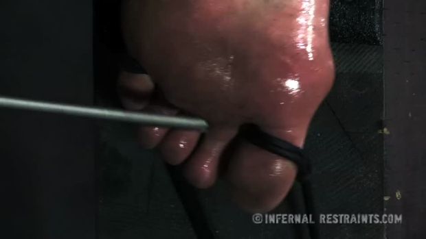 Dungeon Slave Part 2 - First comes the set up. Sex is always hotter with a healthy dose of hard bondage. She is shackled and str