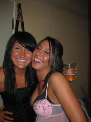 sluts at a lingerie party, amazing tits in the pink, and shes an amazing fuck!!!