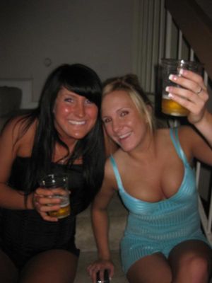 sluts at a lingerie party. Girl in blue has perfect fucking tits!!! Nice upskirt too