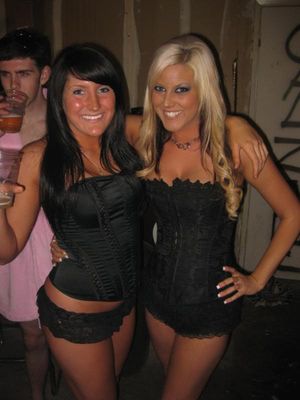 sluts at a lingerie party