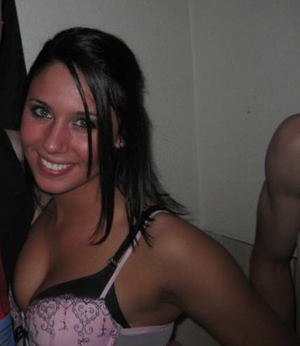 sexy slut at lingerie party