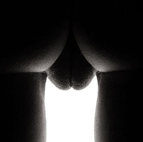 black and white pussy