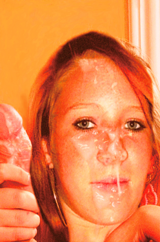 Hot facial Cumslut after blowjob