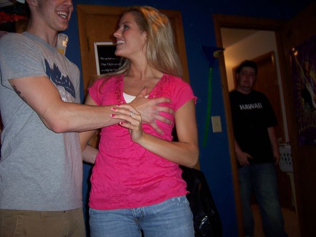 her first grope