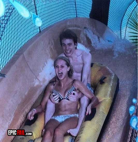 she's gonna get wet