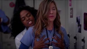 from behind, Grey's Anatomy