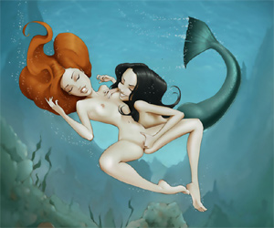 Ariel The Little Mermaid experiments w/ lesbianism