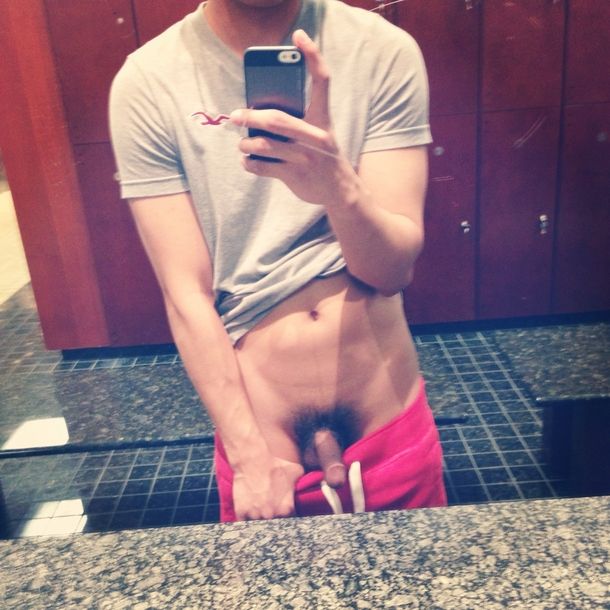 Locker room was empty