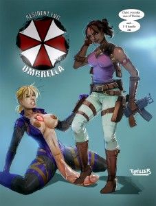 Jill Valentine Futanari resident evil