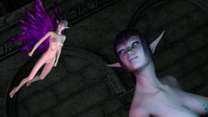 Fairy and Elf masturbate