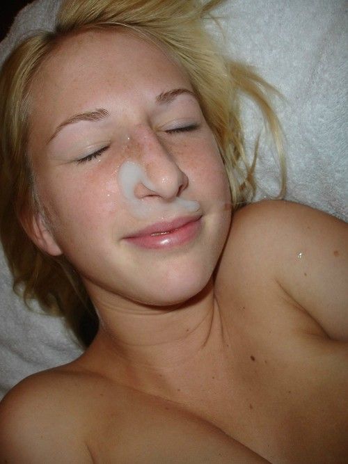 Blonde facial