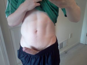 Sweaty and horny after practice