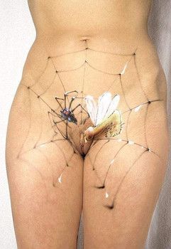 Gothic girl with tattoo #66