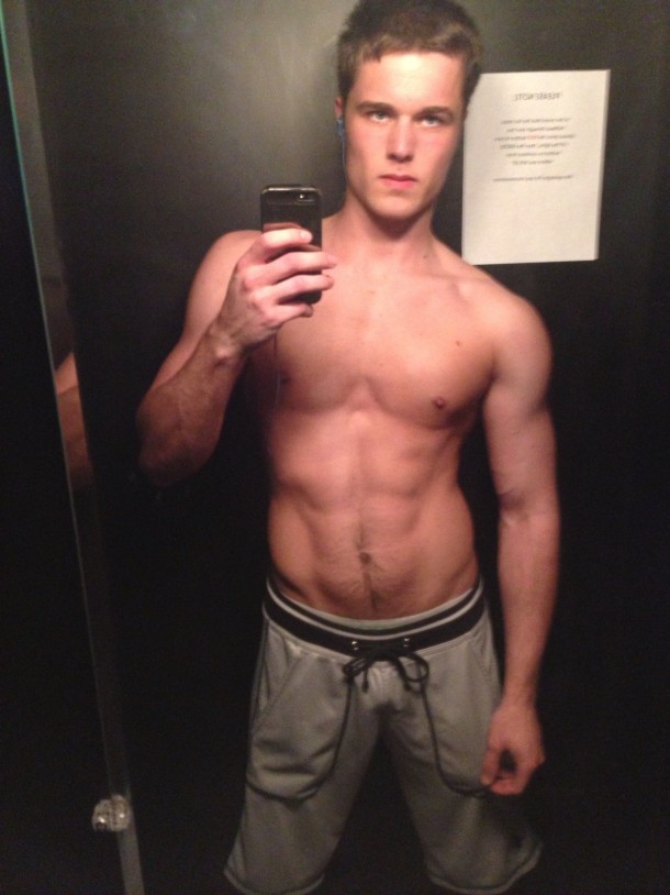 Post gym pic