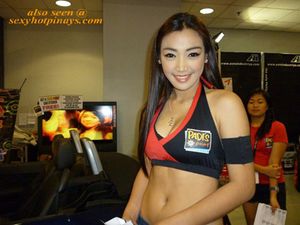 Irish Tiozon does some sexy posing.