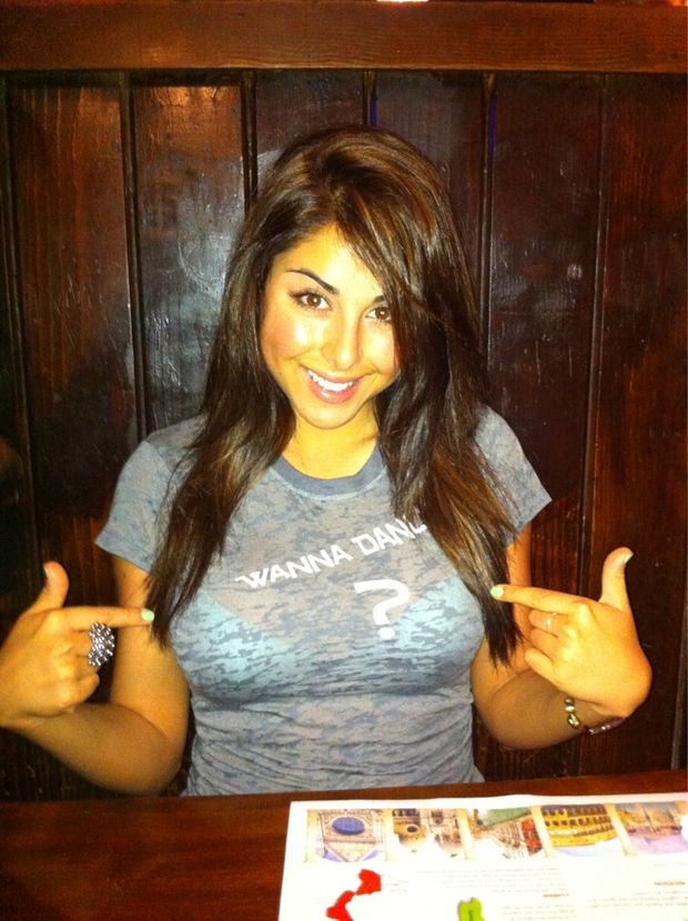 Daniella Monet look at my boobs