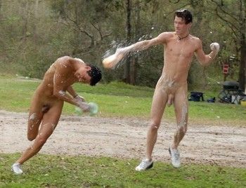 Nudists doing things naked #43