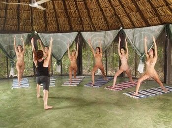 Nudists doing things naked #54
