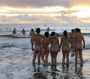 Nudists doing things naked #66