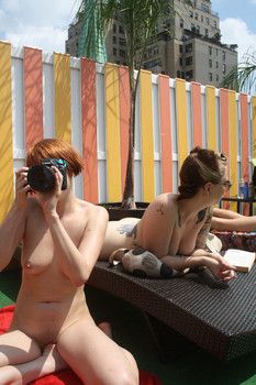 Nudists doing things naked #70