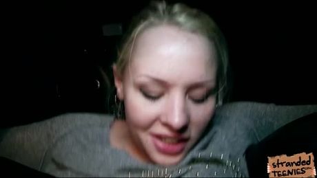 Busty teen Lola Taylor needs a ride home then a stranger offers help. Lola hitch hikes then she gets offered for a free ride.