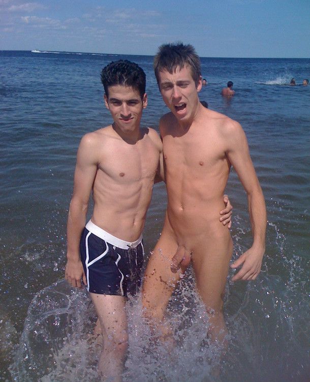 mates in the surf