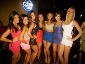 Hot Girls in Hot, Tight Dresses (And a Few Skirts)