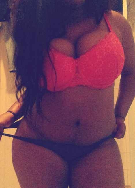 Amazing busty girlfriend in lingerie