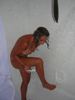 Shameless amateurs at shower and locker room #6