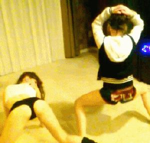 perfect asses twerking and jiggling away