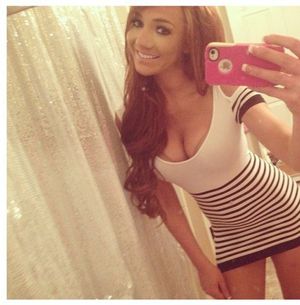 Striped Dress Selfie