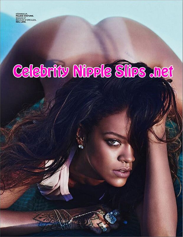 Rihanna Booty in Lui Magazine