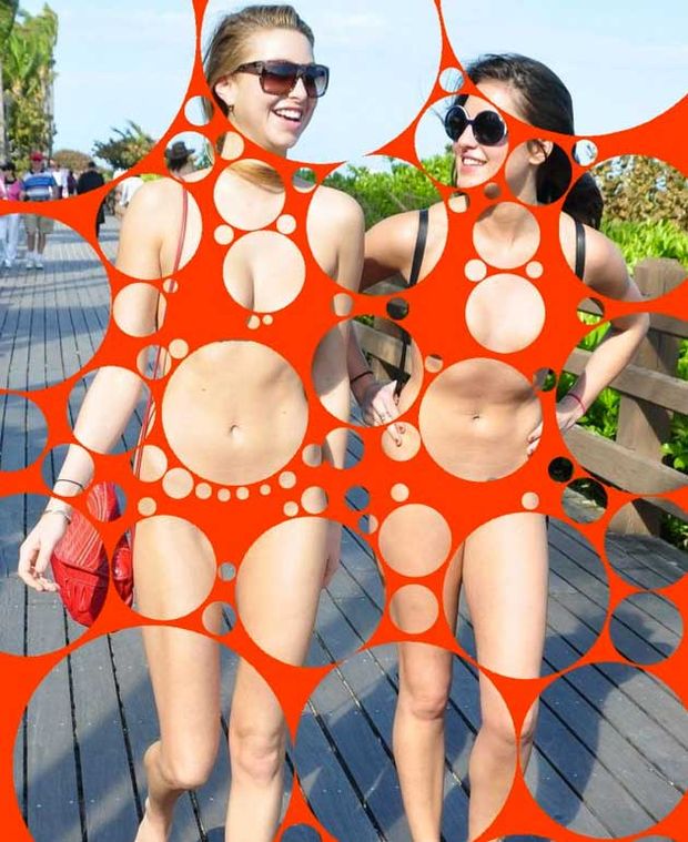 Hot Babes Who May Be Wearing Bikinis