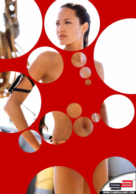 Lara Croft Gets the Bubbling Treatment