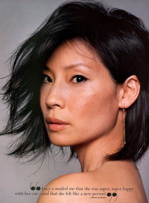 lucy liu closeup