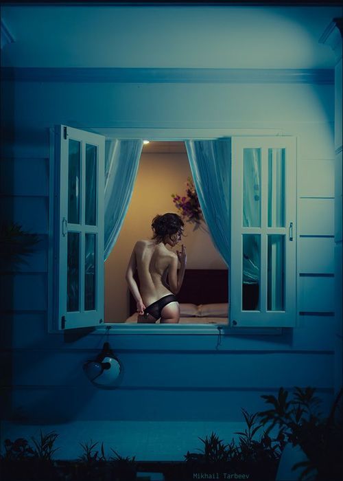 window with a view...